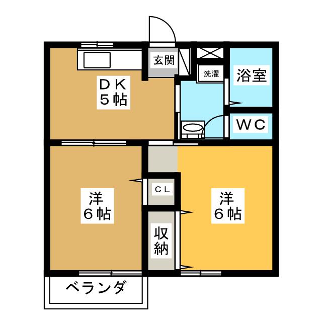 エクセルハイツ原山の間取り