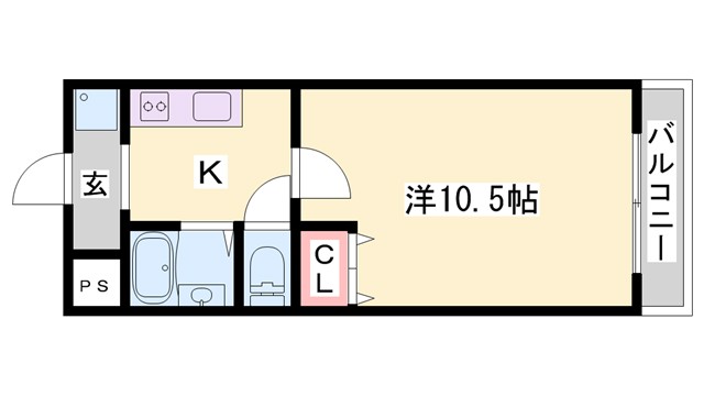 第二ライフマンションの間取り