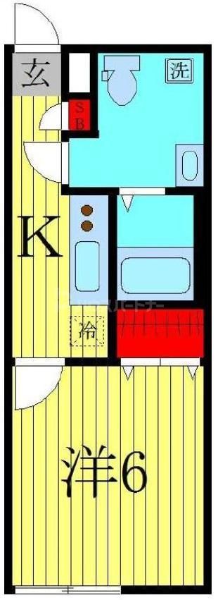 ララフラッツ　柏　藤心の間取り