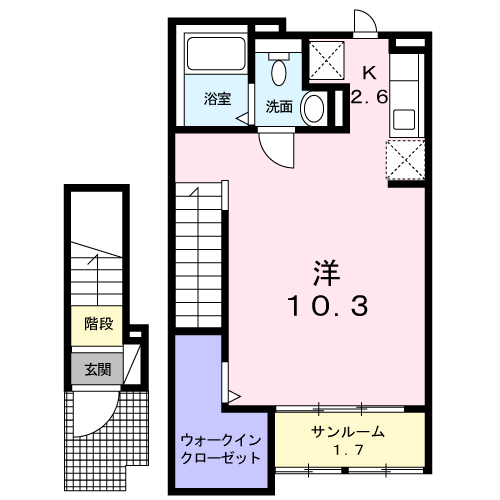 ヴォルフの間取り