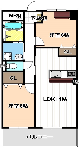 アフロディーテの間取り