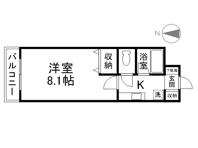 プレミール車道の間取り