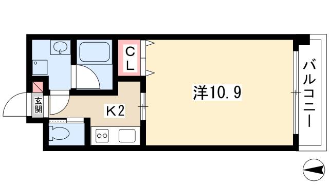 BROWNIEの間取り