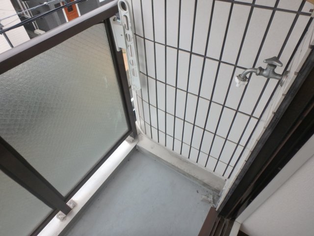 バルコニー　広々としたバルコニーです