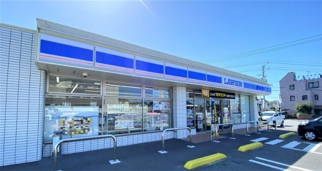 コンビニ　ローソン岡崎土井店（コンビニ）まで200m