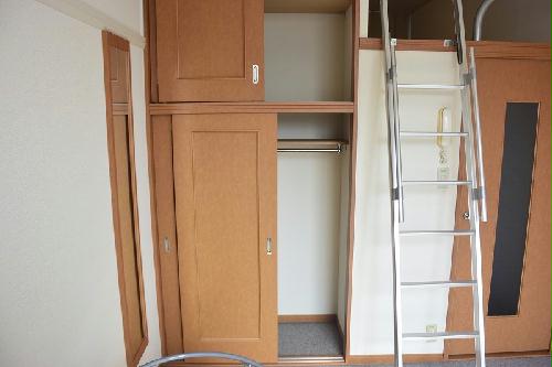 収納　ウォークインクローゼットです。