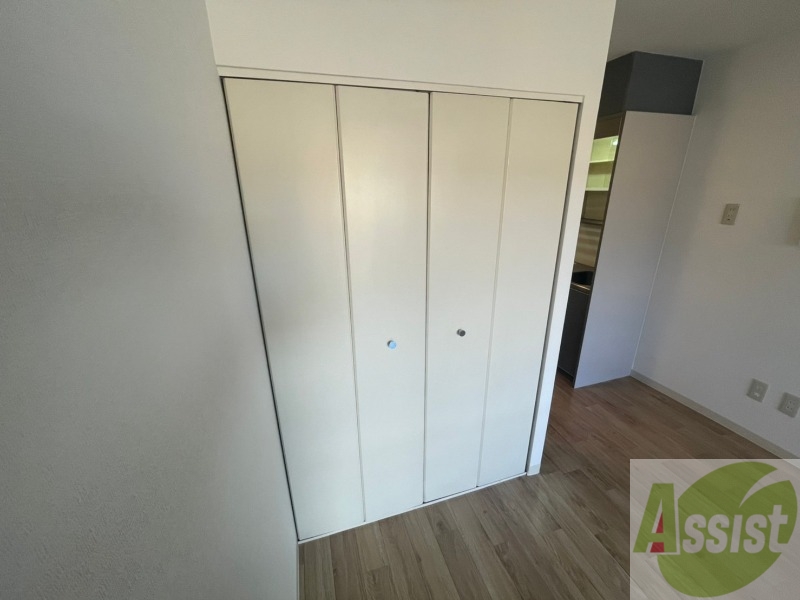 収納　収納です。寝室もすっきり片付きますよ～！