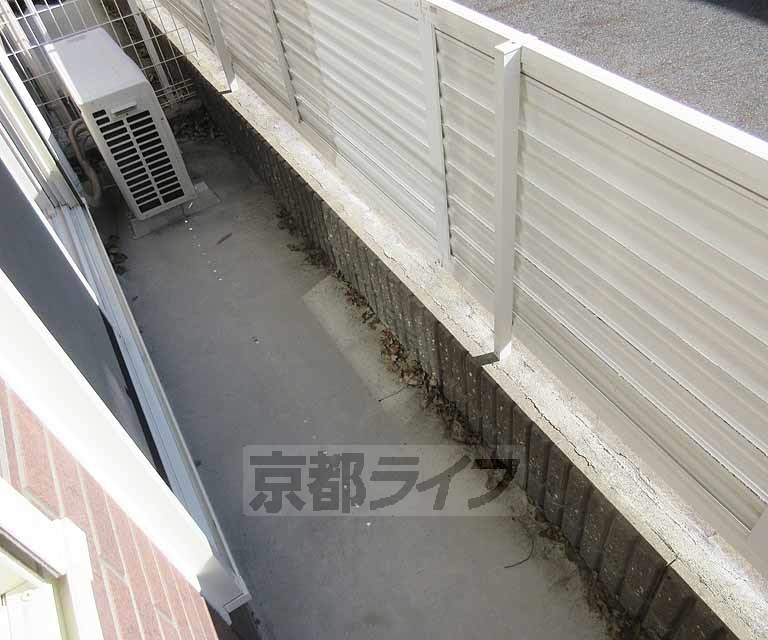 バルコニー　外から見られません！