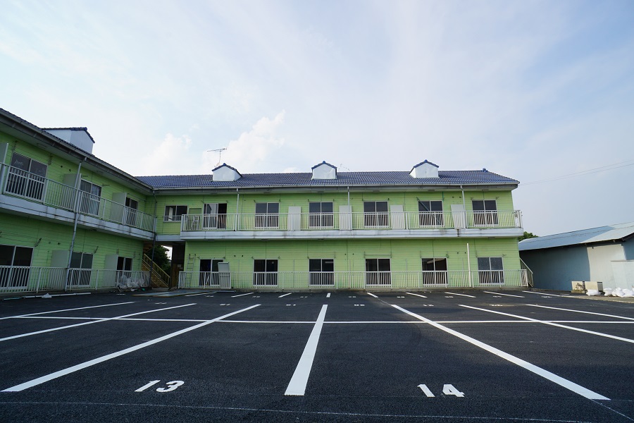 建物外観　お城のような外観