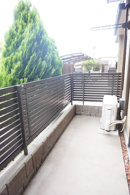 バルコニー　※同アパート別部屋の参考写真です