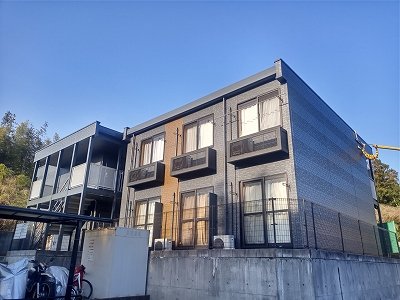 建物外観　2024年2月14日　外壁塗装工事完了