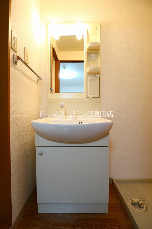 洗面設備　202号室写真