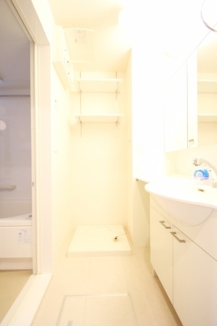 洗面設備　参考写真（同建物別部屋のものです）