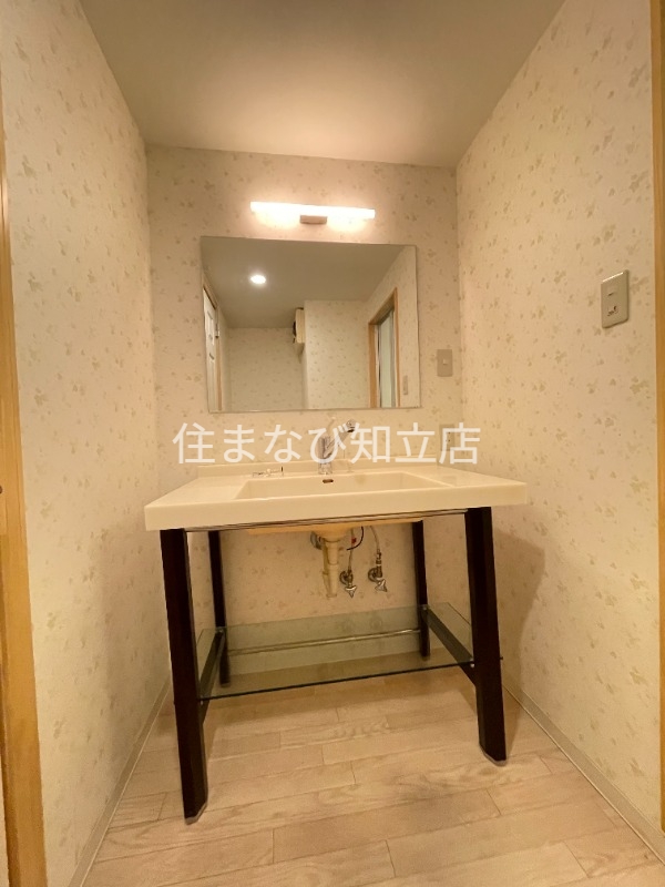 洗面設備　同型別部屋写真