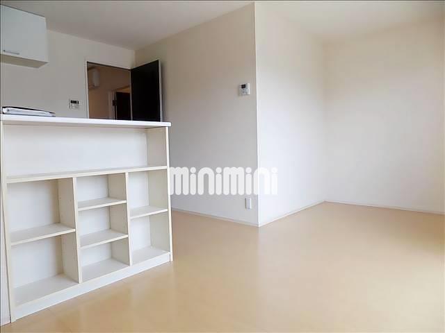 居室・リビング　キッチンカウンター下が棚になっています