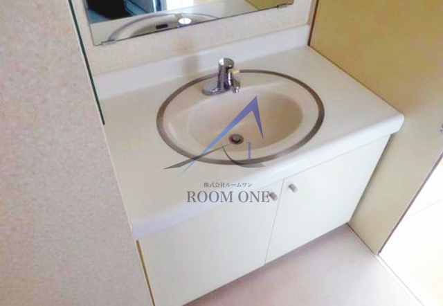 洗面設備　洗面台です。