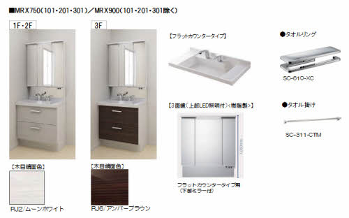 洗面設備　イメージです。