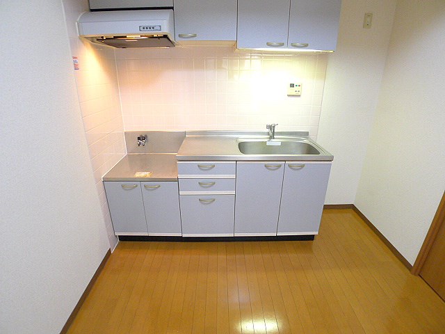 キッチン　キッチンはガスコンロ設置可