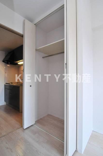 収納　大きなスペースがあり、収納には困りません