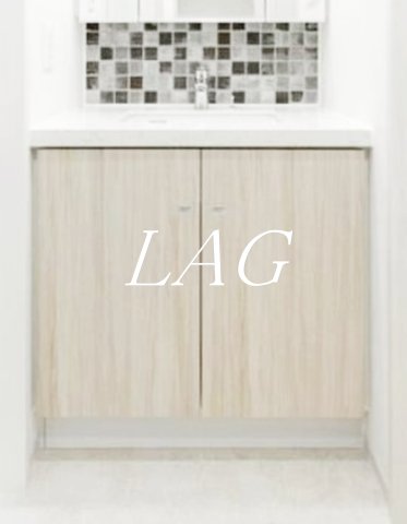 洗面設備　洗面台です。