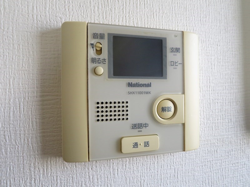 セキュリティ　ＴＶモニター付きインターホン