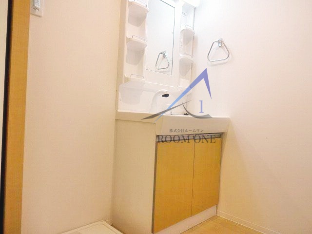 洗面設備　洗面台です。