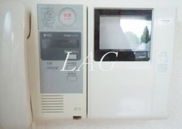 セキュリティ　モニター付きインターホンです。