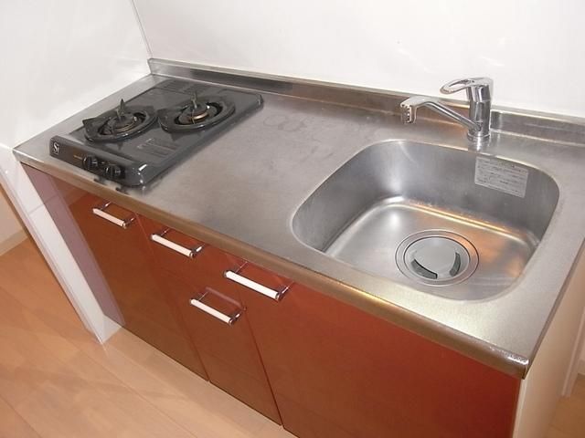 キッチン　システムキッチン２口コンロ