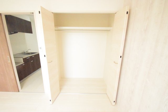 収納　大きなスペースがあり、収納には困りません