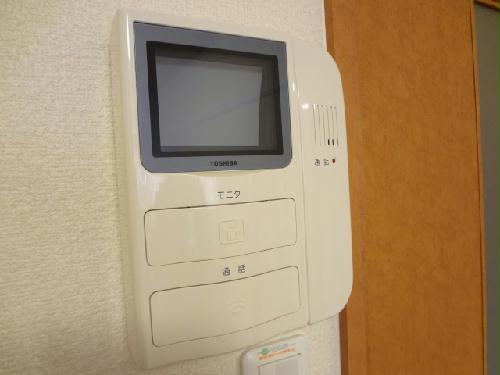 セキュリティ　モニター付インターホンもあって安心♪