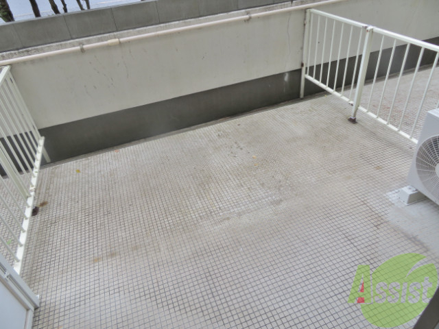 バルコニー　バルコニーはありませんでしたが。テラスがありました。