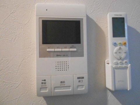 セキュリティ　カメラ付インターホン