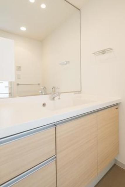 洗面設備　※全て別号室のお写真。内装等参考にしてください。