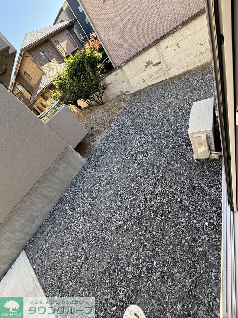 バルコニー　庭