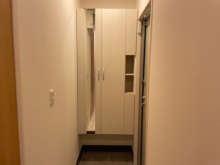 玄関　落ち着いた玄関です