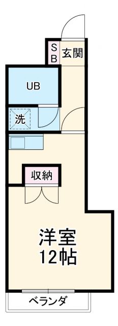 クレセントコート静岡の間取り写真