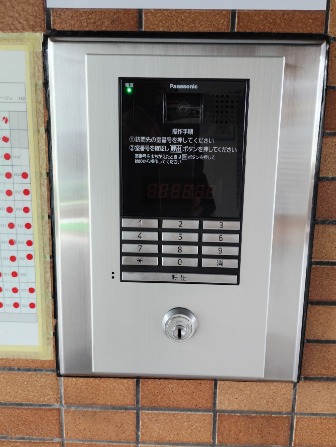 セキュリティ　オートロック付きで安心！
