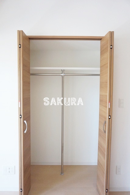 収納　お荷物の多い方でも安心のクローゼット付き♪