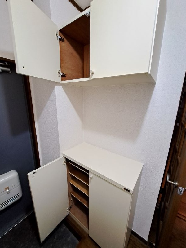 収納　異なる号室の室内写真です