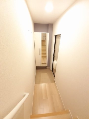 玄関　明るい玄関です