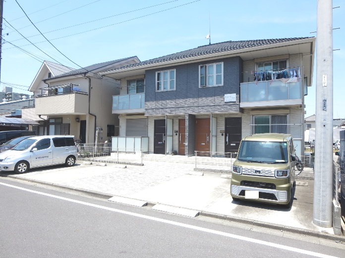 建物外観　積水ハウス施工環境家計に優しいシャーメゾン♪駐車場1台無料♪