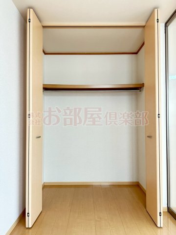収納　大きなスペースがあり、収納には困りません