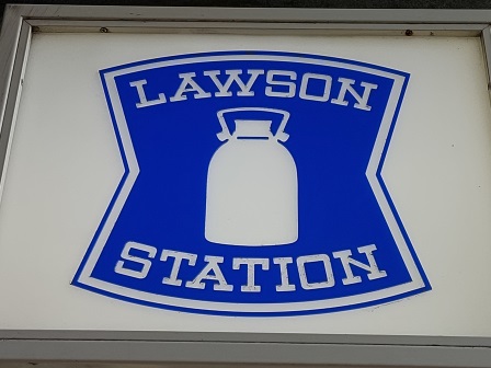 スーパー　ローソンストア100 LS杭瀬駅前店（スーパー）まで304m