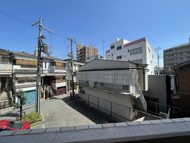 眺望　バルコニーからの眺望です