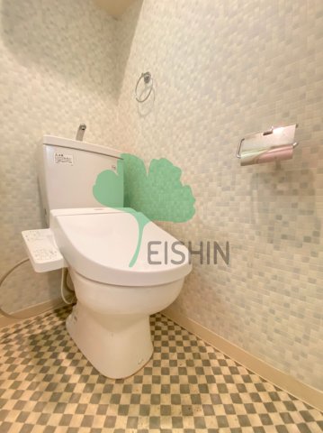 トイレ　清潔感のあるトイレです。