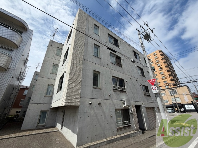 建物外観　札幌市西区二十四軒４条「Ａ　ＢＯＮＤ」