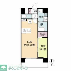 WORVE吹田江坂の間取り写真