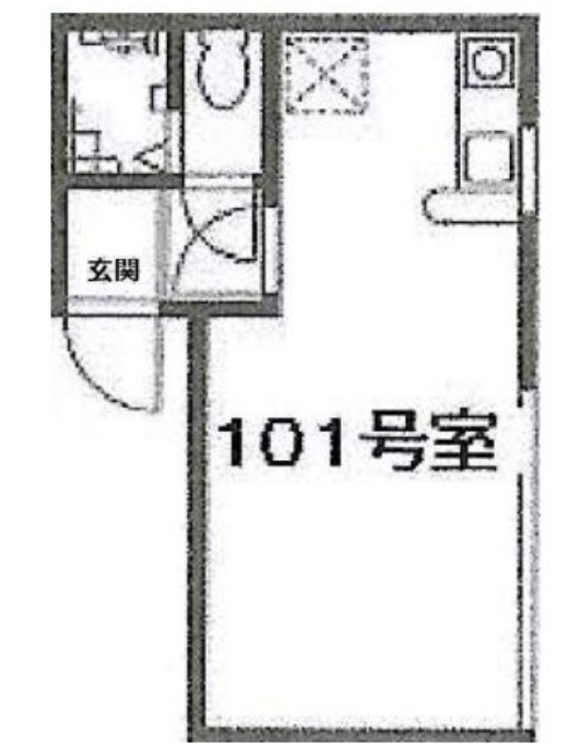 東京メトロ丸ノ内線 中野坂上駅 徒歩7分 3階建 築30年の間取り写真
