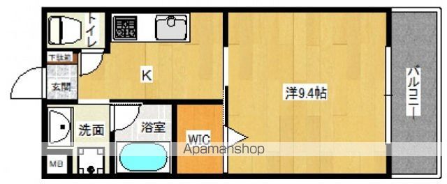 ＪＲ山陽本線 天神川駅 徒歩8分 3階建 築7年の間取り写真
