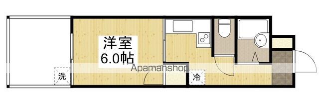 ＪＲ山陽本線 福山駅 徒歩12分 7階建 築41年の間取り写真